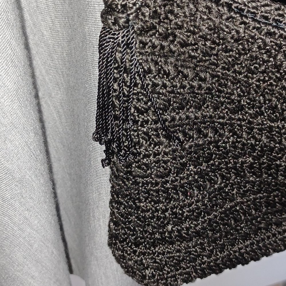 The Sak Black Crochet Crossbody Bag - Picture 7 of 9